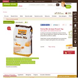 Farine mix de base sans gluten - Proceli - 1KG