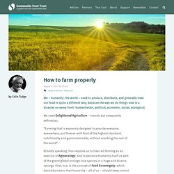 how to farm