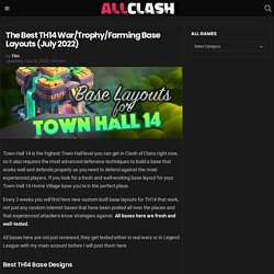 The Best TH14 War/Trophy/Farming Base Layouts (August 2021) - AllClash Mobile Gaming