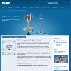 FARO Scan Localizer - Overview