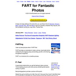 FART for Fantastic Photos