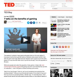 7 fascinating TED Talks on the benefits of gaming