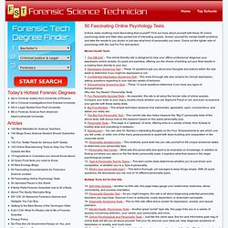 Forensic Science Technician : Online Schools Guide