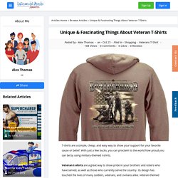 Unique & Fascinating Things About Veteran T-Shirts - Article View - Latinos del Mundo