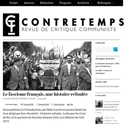 Le fascisme français, une histoire refoulée