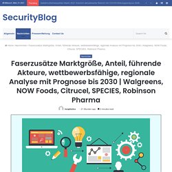 Faserzusätze Marktgröße, Anteil, führende Akteure, wettbewerbsfähige, regionale Analyse mit Prognose bis 2030