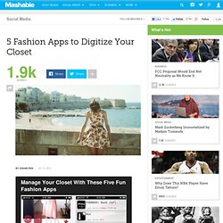 5 Fashion Apps to Digitize Your Closet