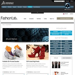 3D print fashion Archives - FashionLab - FashionLab