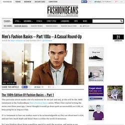 s Fashion Basics – Part 100a – A Casual Round-Up