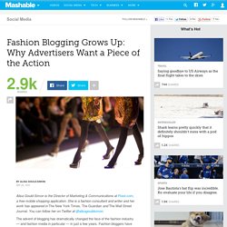 Fashion Blogging Grows Up: Why Advertisers Want a Piece of the Action
