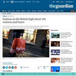 Fashion on the British high street: the winners and losers
