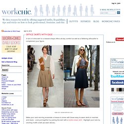 tips and ideas for your office wardrobe