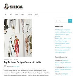 Top Fashion Design Courses in India - SILICA Institute