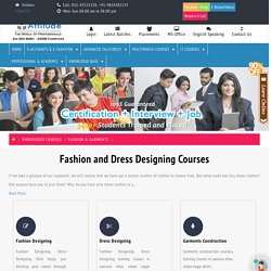 Fashion Dress Designing Courses in Yamuna vihar Uttam nagar Delhi