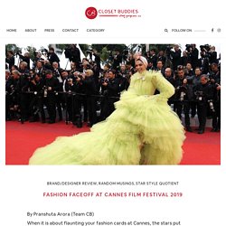 Fashion faceoff at Cannes Film Festival 2019