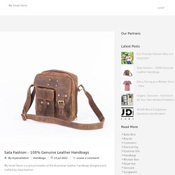 Sata Fashion - Genuine Leather Handbags - My Small Store