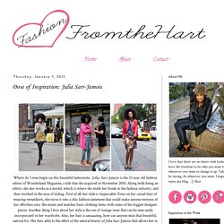 Fashion from the Hart : Dose of Inspiration: Julia Sarr-Jamois