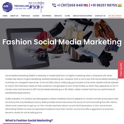 Fashion Social Media Marketing Service