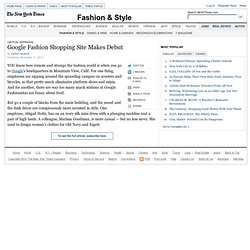 Google Fashion Shopping Site Makes Debut