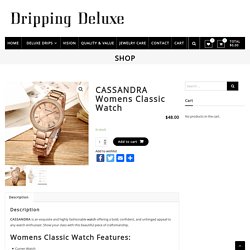 Fashionable CASSANDRA Womens Classic Watch