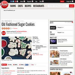 Old Fashioned Sugar Cookies Recipe :
