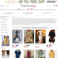 Affordable Causal Dresses Online Sale at Fashionmia.com
