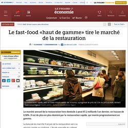 Le fast-food «haut de gamme» tire le marché de la restauration