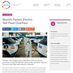 *****World’s Fastest Electric Taxi Fleet Overhaul