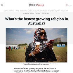 What's the fastest growing religion in Australia?
