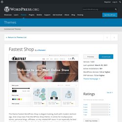 Fastest Shop