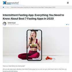 Intermittent Fasting App
