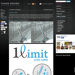 1ℓimit - Faucet Design by Yonggu Do, Dohyung Kim & Sewon Oh & Yanko Design
