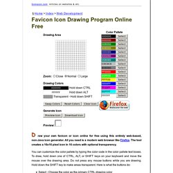 Favicon Icon Drawing Program Online Free