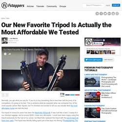 Our New Favorite Tripod Is Actually the Most Affordable We Tested