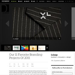 Our 11 Favorite Branding Projects Of 2011