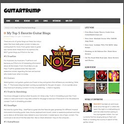 My Top 5 Favorite Guitar Blogs