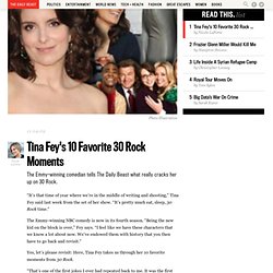 Tina Fey's 10 Favorite 30 Rock Moments