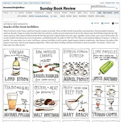 Favorite Snacks of the Great Writers - Interactive Feature