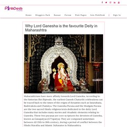 Why Lord Ganesha is the favourite Deity in Maharashtra - Pinkdesk.org