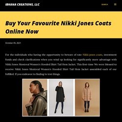 Buy Your Favourite Nikki Jones Coats Online Now