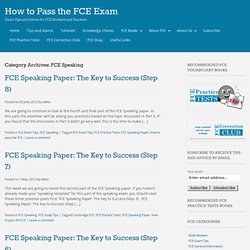 How to Pass the FCE Exam
