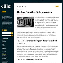 The Four Fears that Stifle Innovation