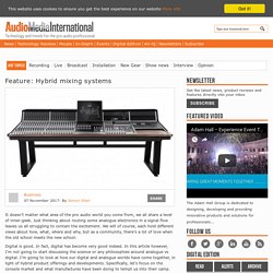 Feature: Hybrid mixing systems
