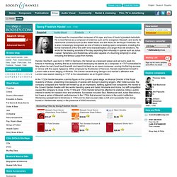 : Featured Composer at Boosey.com Music Shop.