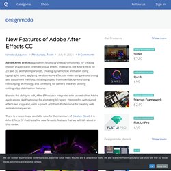New Features of Adobe After Effects CC