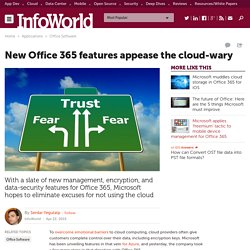 New Office 365 features appease the cloud-wary