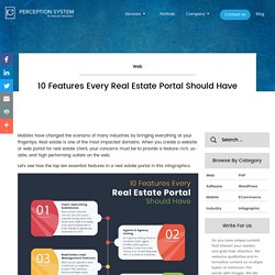 10 Features Every Real Estate Portal Should Have