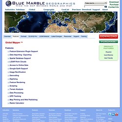 Logiciel Global Mapper