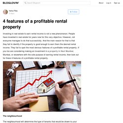 4 features of a profitable rental property