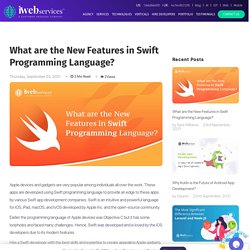 Key Features of Swift Programming Language